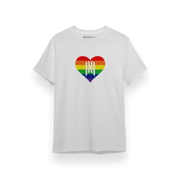 Tshirthane P17405S5596 Kısa Kol Beyaz Erkek T-shirt