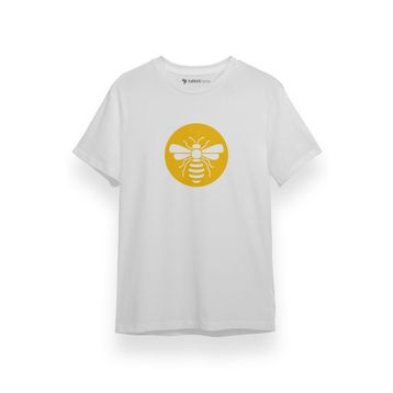 Tshirthane P17422S962 Kısa Kol Beyaz Erkek T-shirt
