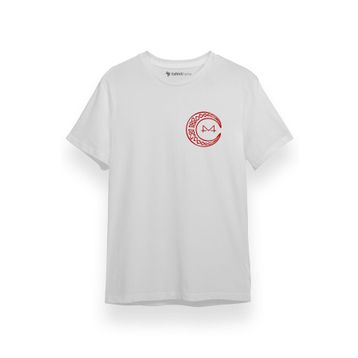 Tshirthane P17429S9038 Kısa Kol Beyaz Erkek T-shirt