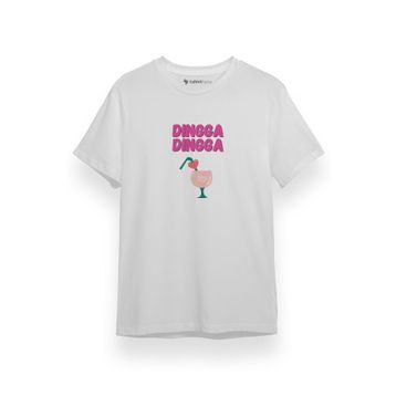 Tshirthane P17432S2728 Kısa Kol Beyaz Erkek T-shirt