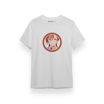 Tshirthane P17436S377 Kısa Kol Beyaz Erkek T-shirt