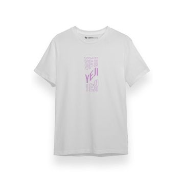Tshirthane P17455S1454 Kısa Kol Beyaz Erkek T-shirt