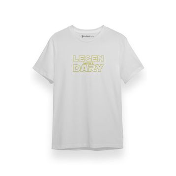 Tshirthane P17469S2353 Kısa Kol Beyaz Erkek T-shirt