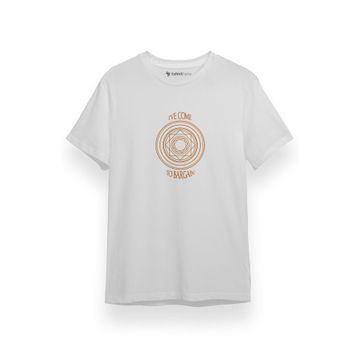 Tshirthane P17498S865 Kısa Kol Beyaz Erkek T-shirt