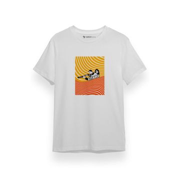 Tshirthane P17515S6081 Kısa Kol Beyaz Erkek T-shirt