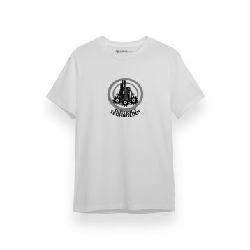 Tshirthane P17567S4750 Kısa Kol Beyaz Erkek T-shirt