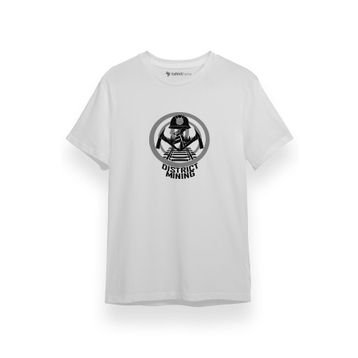 Tshirthane P17638S5208 Kısa Kol Beyaz Erkek T-shirt