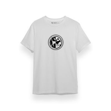 Tshirthane P17671S5648 Kısa Kol Beyaz Erkek T-shirt