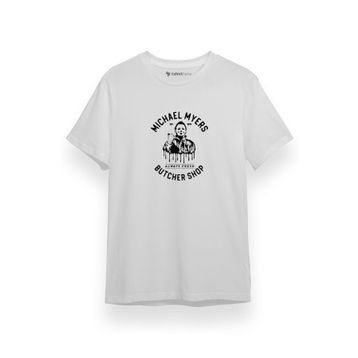 Tshirthane P17678S5737 Kısa Kol Beyaz Erkek T-shirt