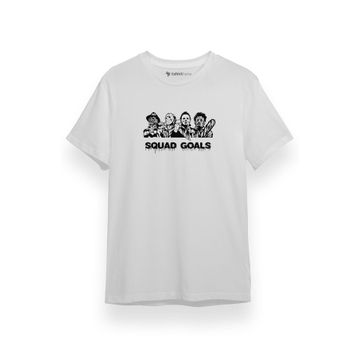 Tshirthane P17710S3584 Kısa Kol Beyaz Erkek T-shirt