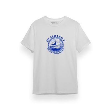 Tshirthane P17811S6416 Kısa Kol Beyaz Erkek T-shirt