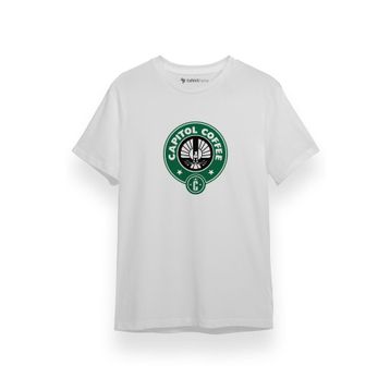 Tshirthane P17813S4458 Kısa Kol Beyaz Erkek T-shirt