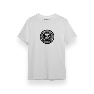 Tshirthane P17882S6573 Kısa Kol Beyaz Erkek T-shirt