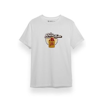 Tshirthane P17888S3190 Kısa Kol Beyaz Erkek T-shirt