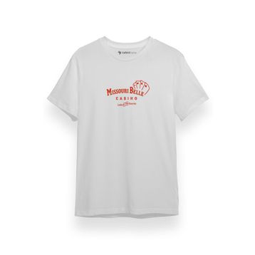 Tshirthane P17889S2190 Kısa Kol Beyaz Erkek T-shirt