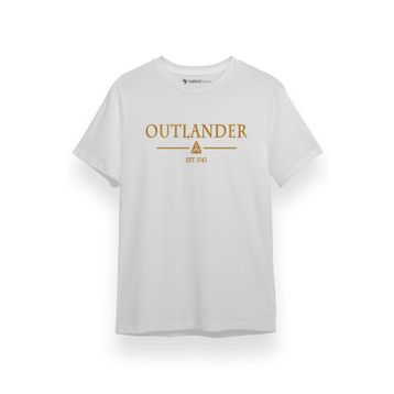 Tshirthane P17892S6539 Kısa Kol Beyaz Erkek T-shirt