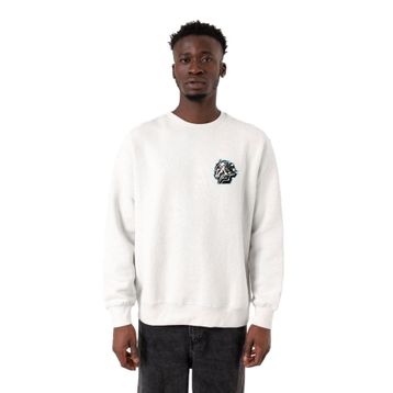 Tshirthane P18270S9689 Beyaz Erkek Sweatshirt