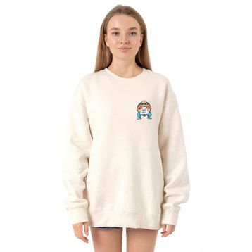Tshirthane P18636S9399 Ekru Kadın Sweatshirt