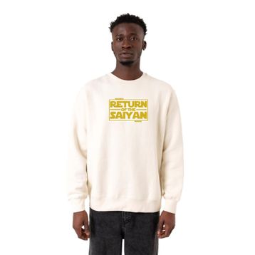 Tshirthane P18657S6189 Ekru Erkek Sweatshirt