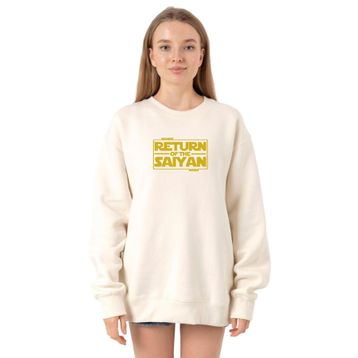 Tshirthane P18659S6700 Ekru Kadın Sweatshirt