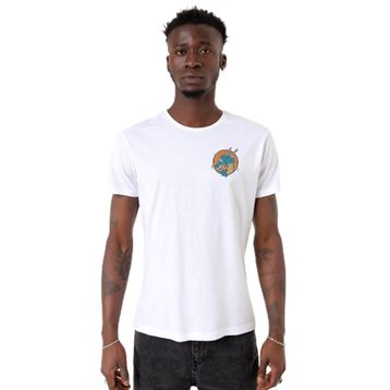 Tshirthane P18703S7694 Bisiklet Yaka Beyaz Erkek T-shirt