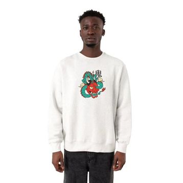 Tshirthane P18729S3799 Beyaz Erkek Sweatshirt