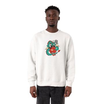 Tshirthane P18729S3799 Beyaz Erkek Sweatshirt