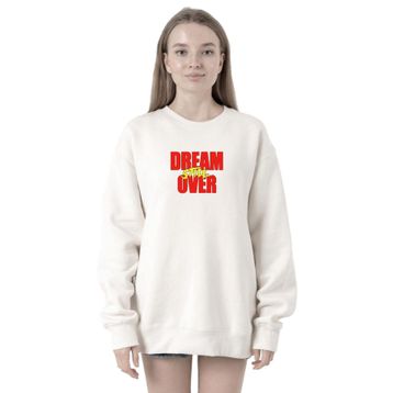 Tshirthane P18750S350 Dream Still Over 2ip Kadın Beyaz Sweatshirt