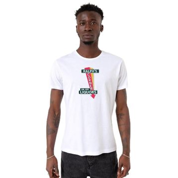 Tshirthane P18825S3541 Bisiklet Yaka Beyaz Erkek T-shirt
