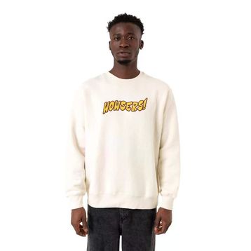 Tshirthane P19081S1205 Ekru Erkek Sweatshirt
