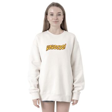 Tshirthane P19082S1559 Inspector Gadget Wowsers 2ip Kadın Beyaz Sweatshirt
