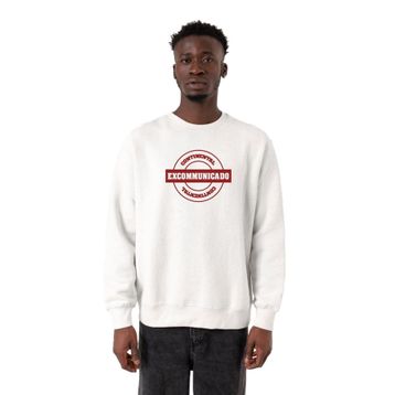 Tshirthane P19097S9388 Beyaz Erkek Sweatshirt