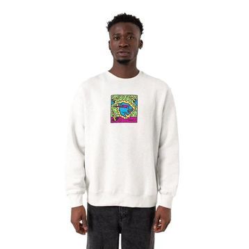 Tshirthane P19135S8065 Beyaz Erkek Sweatshirt