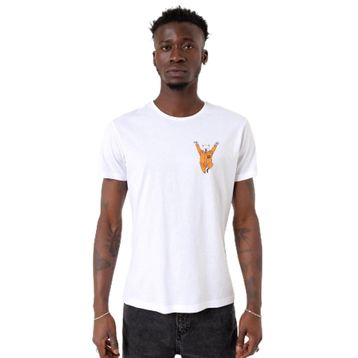 Tshirthane P19223S4220 Bisiklet Yaka Beyaz Erkek T-shirt