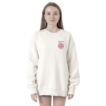 Tshirthane P19266S5243 One Piece Anime Hana Hana Devil Fruit 2ip Kadın Beyaz Sweatshirt