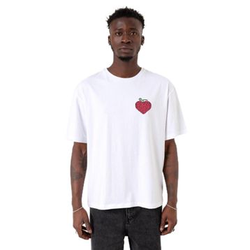 Tshirthane P19360S2037 Oversize Beyaz Erkek T-shirt