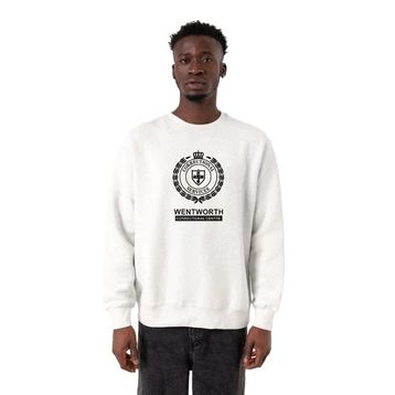 Tshirthane P19557S5546 Beyaz Erkek Sweatshirt