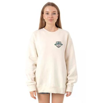 Tshirthane P19587S636 Ekru Kadın Sweatshirt
