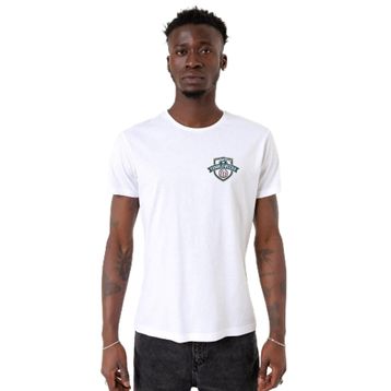Tshirthane P19592S2437 Bisiklet Yaka Beyaz Erkek T-shirt