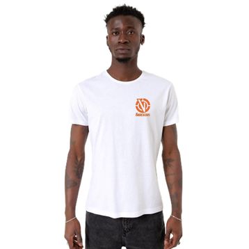 Tshirthane P19632S2425 Bisiklet Yaka Beyaz Erkek T-shirt
