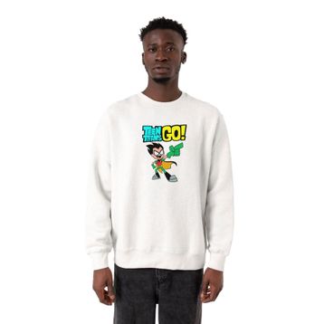 Tshirthane P19721S5655 Beyaz Erkek Sweatshirt
