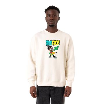 Tshirthane P19722S6434 Ekru Erkek Sweatshirt