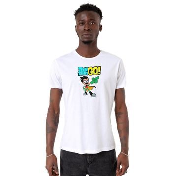 Tshirthane P19729S9823 Bisiklet Yaka Beyaz Erkek T-shirt