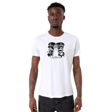 Tshirthane P19772S1831 Bisiklet Yaka Beyaz Erkek T-shirt
