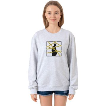 Tshirthane P19794S9576 The Mentalist Crime Scene Tape Grimelanj 2ip Kadın Sweatshirt