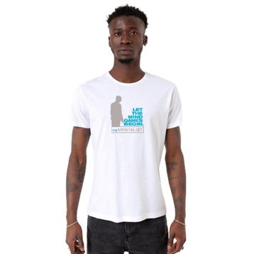 Tshirthane P19822S6809 Bisiklet Yaka Beyaz Erkek T-shirt