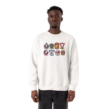 Tshirthane P19906S4938 Beyaz Erkek Sweatshirt