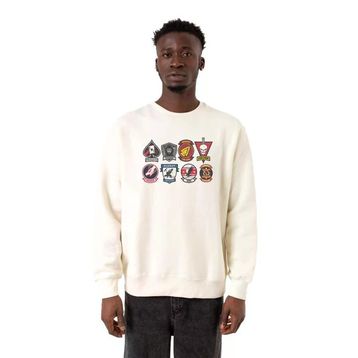 Tshirthane P19908S6553 Ekru Erkek Sweatshirt