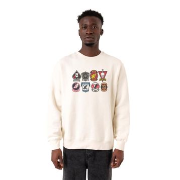 Tshirthane P19908S6553 Ekru Erkek Sweatshirt