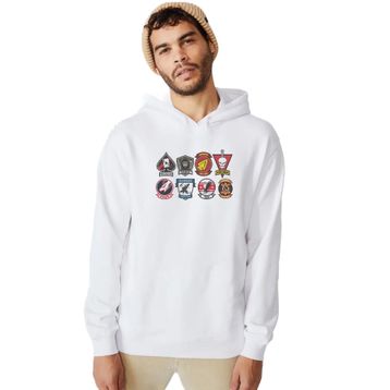 Tshirthane P19912S8023 Beyaz Erkek Sweatshirt